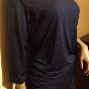 The Limited PM Sexy Casual Blue Blouse